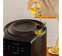 Shein Cecotec Freidora de Aire sin Aceite 5,5 L Cecofry Rain - 1550 W, Dosificador Automático de Aceite, 8 Menús Preconfigurados, Personaliza el Punto Cruji