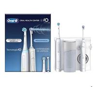 Shein Centro de Salud Oral B con Cepillo Eléctrico IO4 e Irrigador Bucal: Irrigador de Agua, 1 Cabezal Oxyjet, 1 Cabezal Water Jet, 1 Cepillo de Dientes Elé