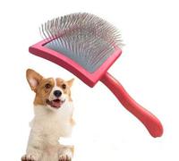 Shein Cepillo de aseo grande para perros tipo Slicker para Golden Retriever, Labrador, Poodle - Ayuda a lograr un estilo de pelaje esponjoso y angulado prof