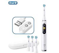 Shein Cepillo de dientes eléctrico Oral-B IO Serie 9 con 3 cabezales de recambio para adultos, 7 modos, sensor de presión inteligente, función de monitoreo