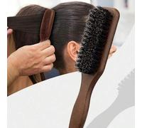 Shein Cepillo de peinado profesional inodoro y unisex, adecuado para cabello grueso o escaso, peine de limpieza con degradado y recorte, dispositivo de pein