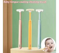 Shein Cepillo limpiador de lengua para bebé, material, limpia la lengua, mejora efectivamente el aliento fresco, cuidado de higiene seguro de la lengua