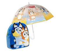 Shein CERDÁ LIFE'S LITTLE MOMENTS Set Infantil Mochila guarderia personaje peluche Bluey+Paraguas Transparente Bluey Apertura Manual