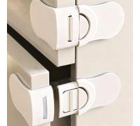 Shein Cerraduras de para niños, disponibles en múltiples colores, adecuadas para armarios, gabinetes, puertas, cajones, etc. de bebés. No es necesario presi