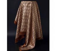 Shein Chal de protección solar para exteriores de 90*90cm, bufanda fina de moda para mujer, chal a prueba de viento y arena para todas las estaciones, bufan