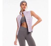 Shein Chaleco acolchado ajustado, suave, cálido, elástico, reflectante y a prueba de plumas para otoño e invierno, para uso diario y casual al aire libre