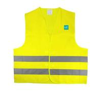 Shein Chaleco Reflectante amarillo 100% Poliéster 12mr/m2