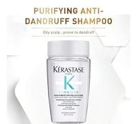 Shein Champú anticaspa purificante SYMBIOSE de 80 ml, Bain Pureté con ácido salicílico, combate el cabelludo graso y la caspa, restaura el equilibrio de hid