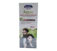 Shein Champu tinte Dissar Castaño 400ml,Extracto de aceite de manzana, Aceite de coco natural ,Coloración rápida Aplicación fácil ,Pelo sano y brillante Ent