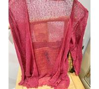 Shein chaqueta magica Liso Casual Tejido similar a la lana Acaracolado chaqueta magica fiesta del té desalmuerzo Concierto de música countr