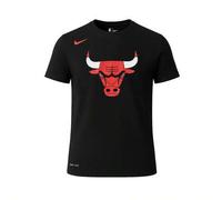 Shein Chicago Bulls Essential Men's T-shirts Black