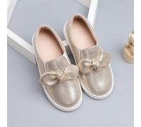 Shein Chicas Zapatillas de skate con diseño de nudo brillante de moda exterior