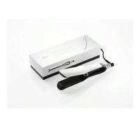 Shein Chronos Max Wide Plate Hair Straightener White - Hair Straightener, Frizz-Free Finish, For Thick Hair, White, Ceramic Coating, Suitable For Salon Styl