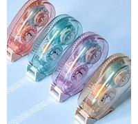 Shein Cinta adhesiva de doble cara, libre de ácido y de larga duración, rodillo adhesivo permanente, dispensador de cinta para manualidades y scrapbooking,