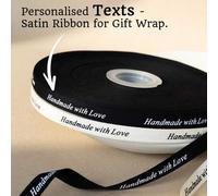 Shein Cinta de satén personalizada con serigrafía, se puede imprimir el logotipo, cinta decorativa personalizada DIY OEM para regalos. Cinta de satén person