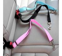 Shein Cinturón de para mascotas en automóvil, correas retráctiles para perros, correas para mascotas, cinturones de de nylon para automóvil, cinturones de p
