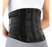 Shein Cinturón de soporte lumbar transpirable para hombres y mujeres - Soporte lumbar inferior Accesorio para gimnasio Fajas lumbares