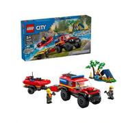 Shein City® Fire service vehicle with rescue boat BOYS FIRST 60412