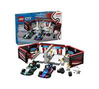 Shein City Formula 1® F1® Garage & Mercedes-AMG & Alpine Cars BOYS FIRST 60444