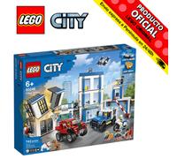 Shein CITY - POLICÍA: COMISARÍA DE POLICÍA, 60246, TIENDA CON LICENCIA OFICIAL, ENVÍO 24-72H LABORABLES, JUGUETES, 743 BRICKS DE PIEZAS, ORIGINALES