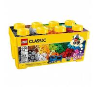 Shein CLASSIC - CAJA DE LADRILLOS CREATIVOS MEDIANA, TIENDA CON LICENCIA OFICIAL, ENVÍO 24-72H LABORABLES, CAJA AMARILLA, JUGUETES, 484 BRICKS DE PIEZAS ORI