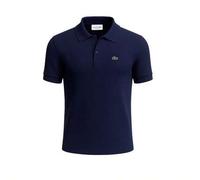 Shein Classic Men's Polo Shirts Navy Blue