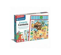 Shein Clementoni-65380 - Conecta-Contesta - juego educativo electrónico a partir de 4 años