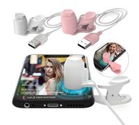 Shein Clic automático con simulador de pantalla táctil de teléfono, simulador de pulsación de dedos con clip USB para juegos, compras, dar me gusta en , tra