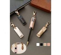 Shein Clip de bolígrafo con llavero, portaplumas de enfermera, clip anti-pérdida de bolígrafo, clip portallipstick, clip de utilidad para regalar, clip port