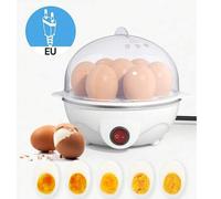 Shein Cocedor de huevos rápido, eléctrico, con capacidad para 7 huevos, para huevos duros, escalfados, revueltos o tortillas, con apagado automático (enchuf