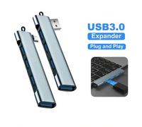 Shein Codo HUB USB/Tipo C HUB USB3.0 Estación de acoplamiento 4 Puertos HUB USB Adaptador HUB Tipo C