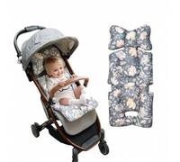 Shein Cojín para asiento de cochecito de bebé ICOPUCA, suave y transpirable, diseño reforzado, malla 3D, ajuste universal para cochecito de bebé, funda para