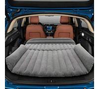 Shein Colchón de aire para coche con bomba de aire, colchón de aire para SUV, cama inflable más gruesa para acampar al aire libre y viajar.