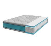 Shein Colchón Híbrido Flow 8990 Hybrid 150x190: Firmeza Medio Alta, Altura 32 cm, Núcleo de Muelles Ensacados SpringCore para Mayor Transpirabilidad, Tecnol