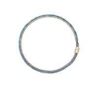 Shein Colección BREIL JEWEL LADY MAGNETICA SYSTEM, COLLARES DE ACERO INOXIDABLE COLOREADO 45, color LILA con ÁGATA - TJ3193