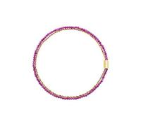 Shein Colección BREIL JEWEL LADY MAGNETICA SYSTEM, COLLARES DE ACERO INOXIDABLE COLOREADO 45, color ORO con ÁGATA - TJ3620