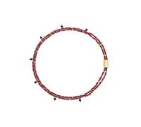Shein Colección BREIL JEWEL LADY MAGNETICA SYSTEM, COLLARES DE ACERO, PIEDRAS NATURALES 45, color ROJO con ÁGATA - TJ3681