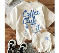 Shein Colegas que celebran la buena cooperación entre ellos, Camiseta de mujer de algodón acanalado, Estilo universitario primavera verano nueva deportiva d