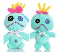 Shein Colgante de peluche de Scrump de Disney, muñeco de peluche suave y lindo de Lilo y Stitch, muñeco de confort para niños, decoración del hogar, decorac