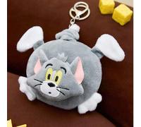Shein Colgante vibrante transformador de Tom el gato, amado por los niños - Encantador accesorio de peluche de gato con características de volteo y vibració