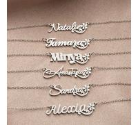 Shein Collar personalizado con texto de nombre elegante, lujoso, minimalista, hermoso, joven y sexy con pétalos dorados mates. Regalo de cumpleaños, regalo