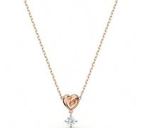 Shein Collar SWAROVSKI LIFELONG HRT, regalo para el Día de la Madre, Navidad, novia, cumpleaños, collar de moda para mujeres