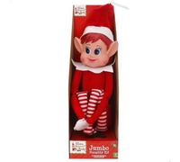 Shein Colorbaby - Elves Behavin Badly - Peluche 50cm de Elfo Con Cuerpo Suave y Cabeza de Vinilo para Niños, Elfo Gigante - Regalo de Navidad,Entrega 24/72H