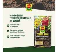 Shein Compo Sana - Sustrato Universal mantillo de Calidad en Paquete de 5litros y 10 litros para todo tipo de plantas interior y exterior