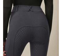 Shein Con los pantalones de montar/mallas de mujer Calm, con asiento de silicona completo antideslizante, adecuados para deportes de equitación
