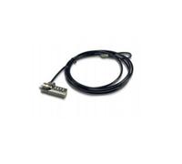 Shein Conceptronic CNBCOMLOCK18 cable antirrobo Negro 1,8 m
