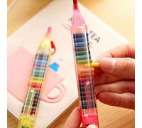 Shein Conjunto de 2/4 piezas de 20 colores intercanbiables de crayones para pintar al óleo, set de crayones para dibujo de niños (color aleatorio) Set de pa