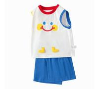Shein Conjunto de 2 piezas para niños, camiseta de manga corta de secado rápido y un conjunto de verano, nuevo 2025