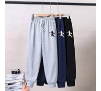 Shein Conjunto de 3 piezas Pantalones deportivos con estampado de caricaturas para niños preadolescentes