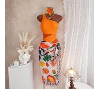 Shein Conjunto de bikini elegante de 2 piezas de nueva llegada Swim Oasis, traje de baño de una pieza con panel de malla transparente sexy con un hombro, re